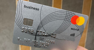 een mastercard business card